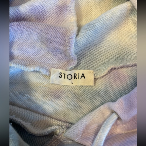 Storia cropped tie-dye hoodie - Picture 9 of 9